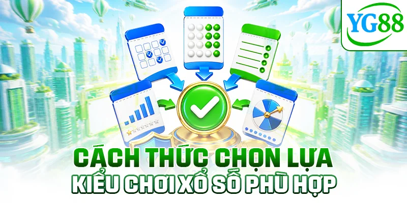 Cách thức chọn lựa kiểu chơi xổ số phù hợp