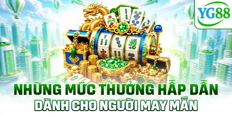 Những mức thưởng hấp dẫn dành cho người may mắn