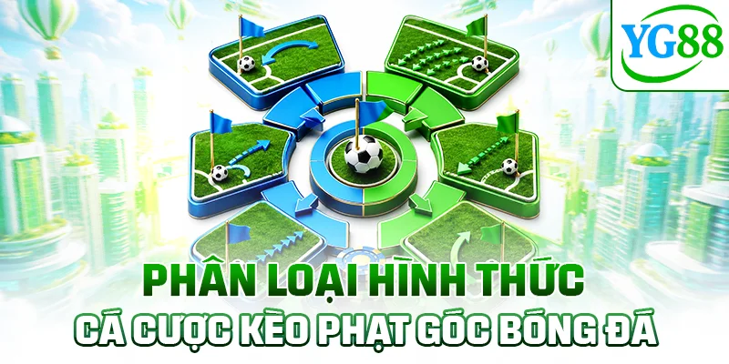 Phân loại hình thức cá cược kèo phạt góc bóng đá