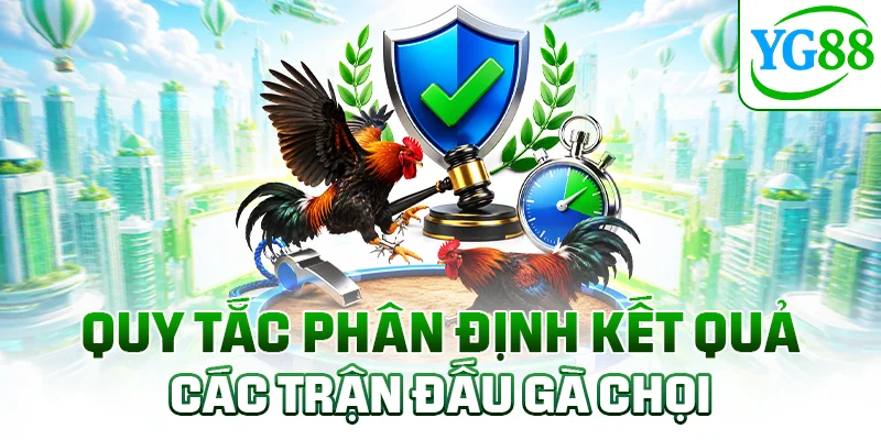 Quy tắc phân định kết quả các trận đấu gà chọi